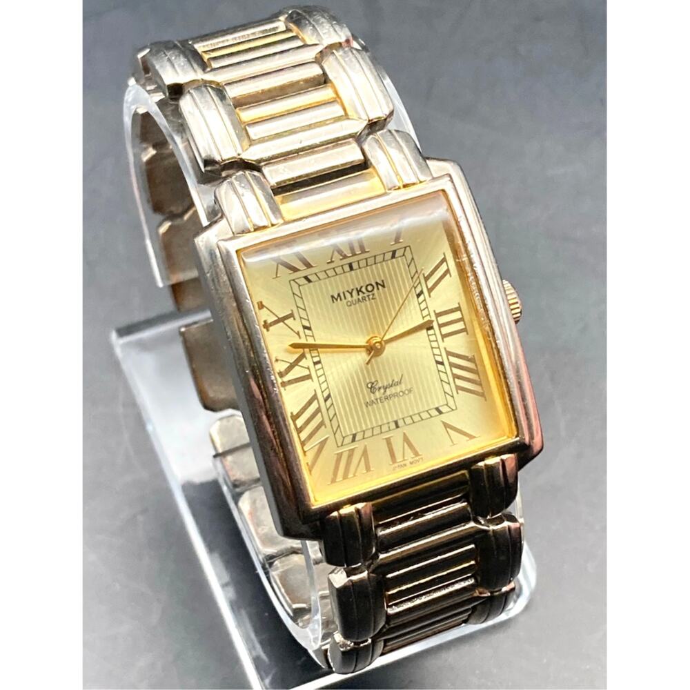 Miykon J2115 Quartz Men's Women's Watch 30mm - Fresh Battery - Wrist 6.5-6.75-WR